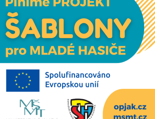 Projekt šablony pro mladé hasiče